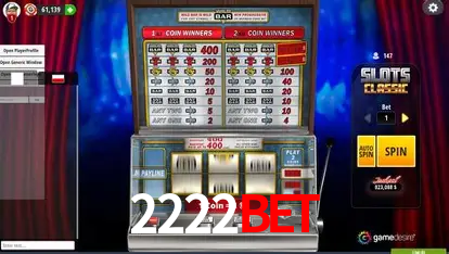Descubra o Mundo do Cassino Online com 2222Bet